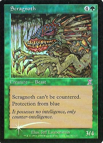 MTG - Time Spiral - Scragnoth - Foil - NM | eBay