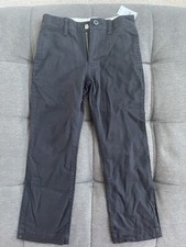 New With Tags New Gap Kids Boys Size 6 Regular Straight Fit Black Pants