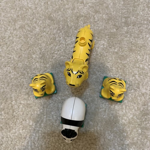 LEGO Duplo 2664 Town Zoo Jungle Friends Tigre recinto construcción juego de juguetes 1990 - Imagen 15 de 16
