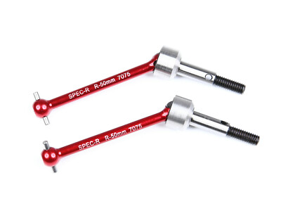 RC 1/10 Spec-R S1/S2/R1/R2 Steel 7075 Driveshaft Dogbones 50mm (Red) | eBay