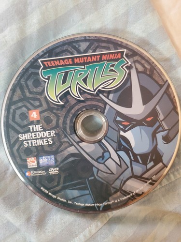 Teenage Mutant Ninja Turtles 2003 DVD The Shredder Strikes , Cleaned Tested  - Imagen 1 de 2