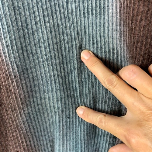 Marika Charles Pullover 100% Kaschmir handgefärbt gerippt Grunge Löcher* - Bild 11 von 15