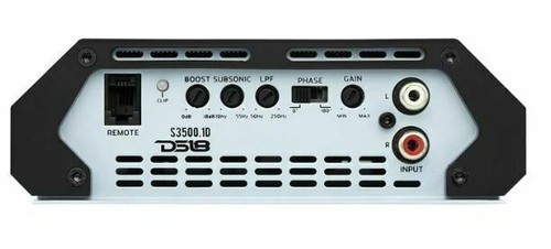 3500 Watt Monoblock Class D Car Audio Amplifier & Bass Knob Silver S3500.1D DS18 - Picture 4 of 5