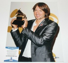 COUNTRY MUSIC SINGER KEITH URBAN SIGNED 11x14 PHOTO BECKETT COA RIPCORD ALBUM