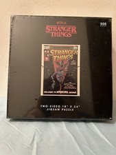 Stranger Things Puzzle 500pc 2 Sided. New  Sealed