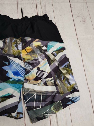 Ocean Pacific OP Swim Shorts Boys Size XL (14-16) Lined Beach Surf Pattern - Picture 7 of 11