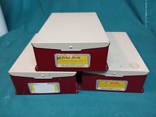 ONE Vintage Kodak Kodaslide Compartment File Red Slide Storage Tip-Out Metal Box