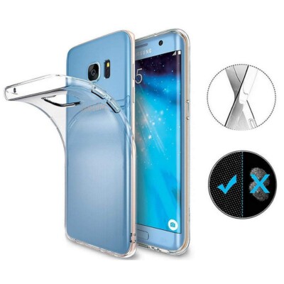Transparente Silikon Case Handyhülle    inkl. Matte Hydrogel Displayschutzfolie