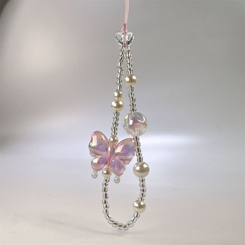 Clear Star Phone Lanyard Sweet Girl Beads Phone Chain Telephone Decor - 第 19/27 張圖片