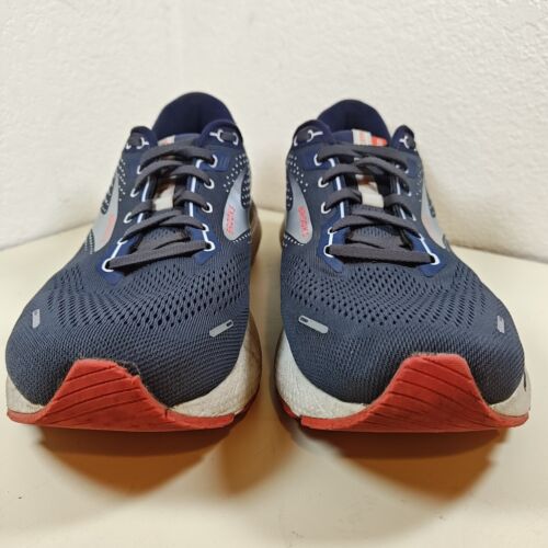 Brooks Mens Adrenaline GTS 22 Running Shoes 13 Navy Comfort Cushion Gym Trainers - Picture 3 of 8
