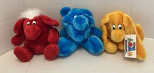 Vintage Set Of 3 Kodak Kolorkins Stuffed Animals Flash Click Snap-7263