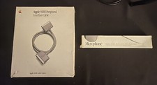 Apple Macintosh Computer SCSI Peripheral Interface Cable M0207 1990 Apple Mic