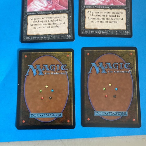 MTG Playset 4x Abomination (Italian Legends/Black/U) - BGM - Picture 6 of 7