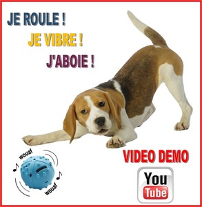 Détails Sur Jouet Pour Chien Balle Electronique Crazy Ball Son Mouvement Réf Aj1382