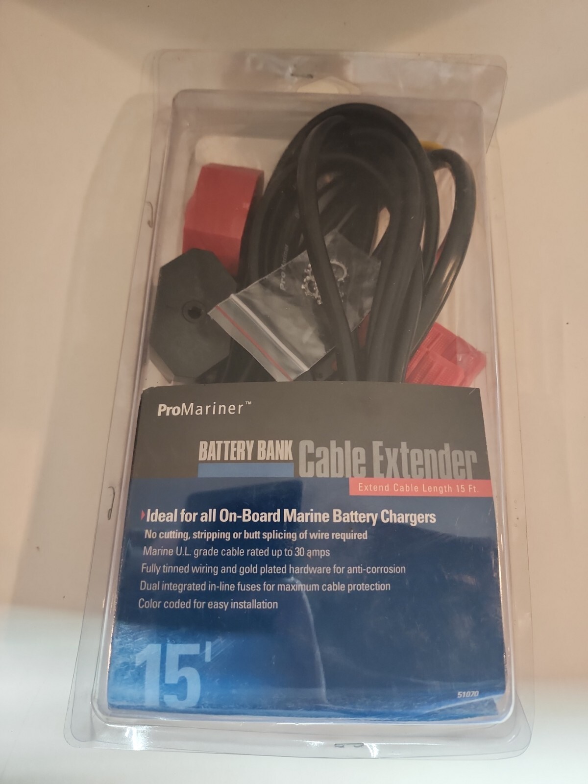 PROMARINER BATTERY BANK CABLE EXTENDER 15FT 51070 (*2733SH) eBay