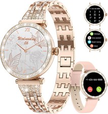 Smartwatch Mujer Hombre con Función Teléfono Reloj de Pulsera para iPhone Samsung Huawei
