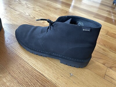 Clarks x BEAMS Gore-Tex Desert Boot Black Suede US 11 Men's | eBay