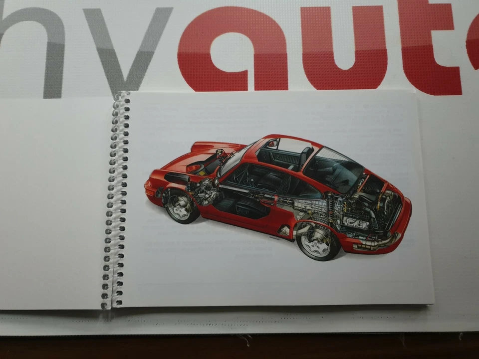 OEM Betriebsanleitung Handbuch Porsche 911 964 Carrera 2/4 1989/1990 italienisch - Bild 2 von 4