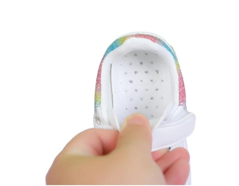 SAOLA SNEAKER BAMBINA NUOVE TENNIS RUNNING SNEAKER SCUOLA CASUAL SPORT COLORE ARCOBALENO