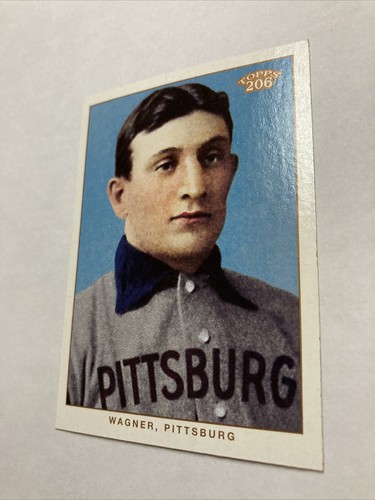 Topps 206 307 Honus Wagner 2002 base azul - Imagen 2 de 3