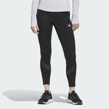 adidas Own The Run Womens Long Running Tights Black Small FS9832 03 msrp 60