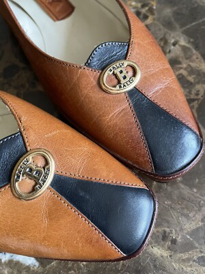 100% Genuine Bally Leather Brown Womens Shoes - Size UK 4  display picture 3