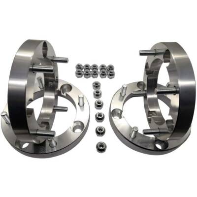 4X For Polaris 3/8'' Studs to 12mm Wheel Adapters/Spacers 4x156 1'' Thick