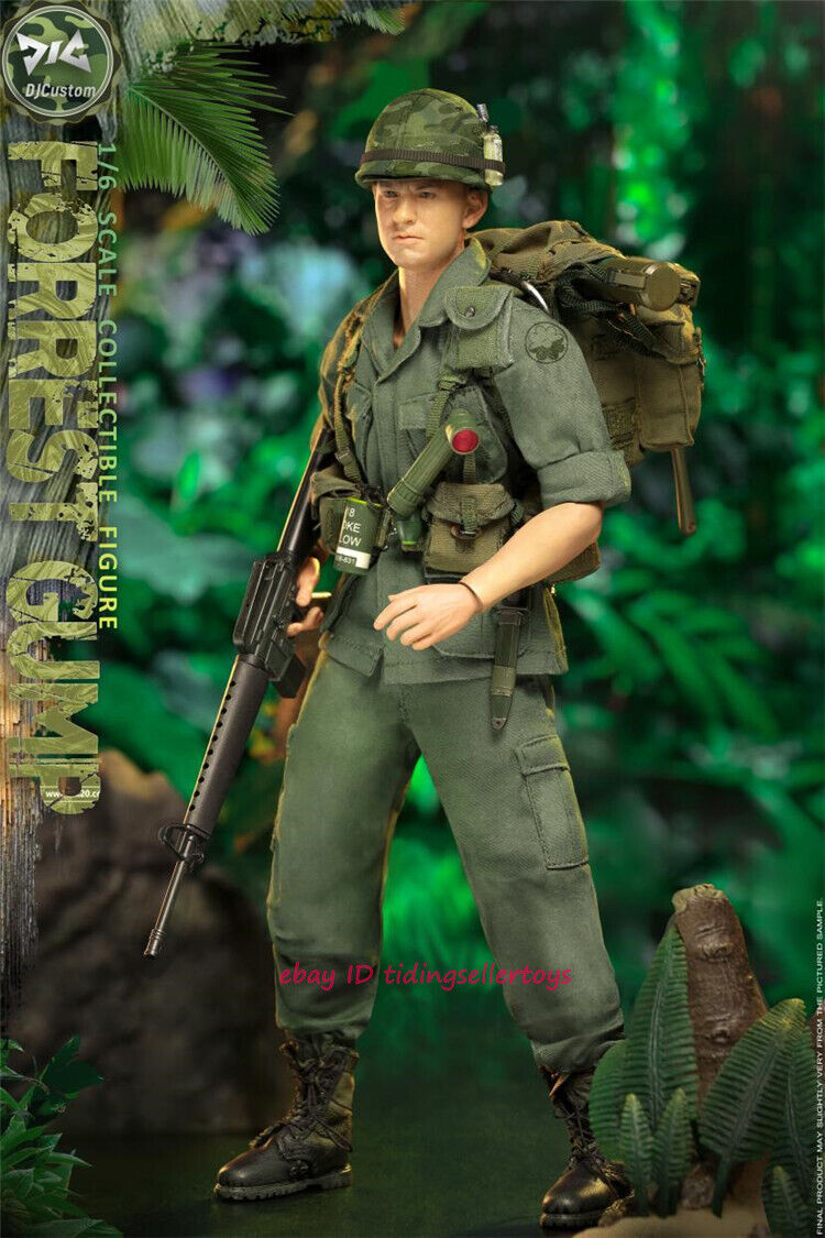 DJ-CUSTOM Forrest Gump Soldier The Vietnam 1:6 Action DJ-CUSTOM Forrest Gump Soldier The Vietnam 1:6 Action