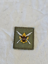 Boy Scouts of America Green Khaki Cloth Scrib...