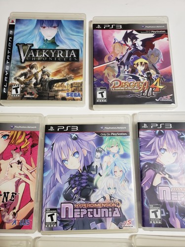 NO GAMES! Neptunia Victory Sony PS3 Catherine Disgaea Valkyria Mugen Souls RPG - Picture 4 of 9