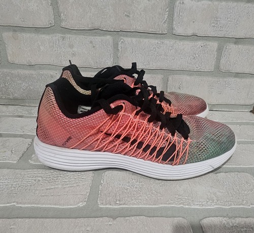 Nike Luna Racer 3 Mujer Coral Teal Flywire Lunarlon Zapatos para Correr Talla 9.5 - Imagen 2 de 10