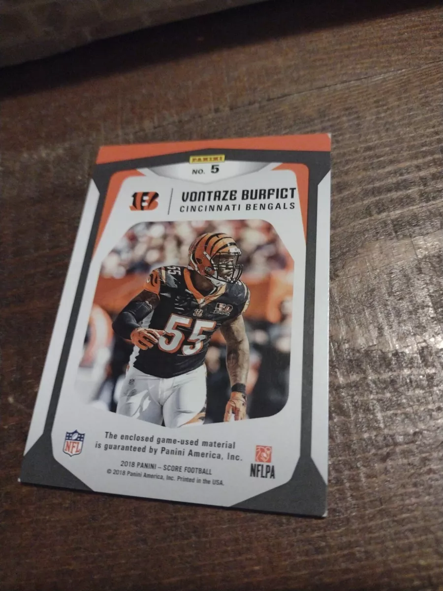 Vontaze burfict Jersey #5. Card