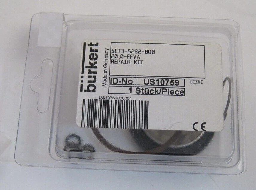 BÜRKERT BURKERT SET3-5282-000 Repair Kit (20,0-FFVA) - US10759 - Prepaid Shipping