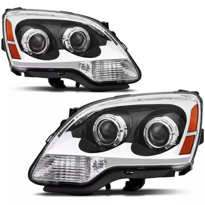 For 2007-2012 GMC Acadia Projector 2Pcs FACTORY Headlights Headlamps L+R