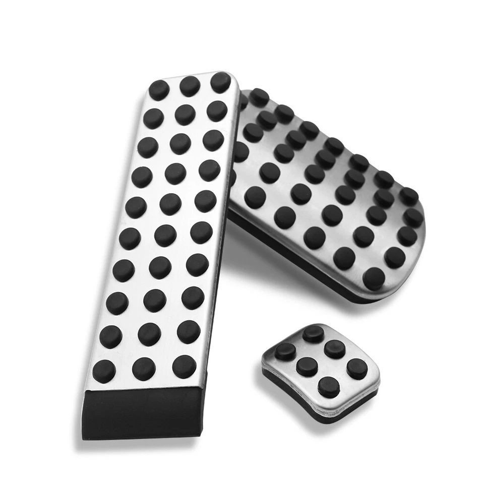 Cubierta de pedal de estacionamiento freno de gasolina 3 piezas para Mercedes-Benz S500 S430 Foto 2 de 4