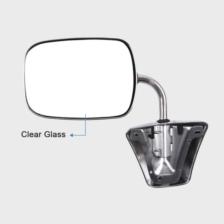 Пара хромированных боковых дверных зеркал для пикапа Chevy Blazer GMC Jimmy 1973-1990 1991 - Изображение 2 из 4