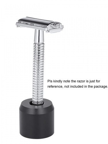 Countertop Metal Storage Razor Stand Base for Henson Jet black Safety razor AL13 - Picture 8 of 10