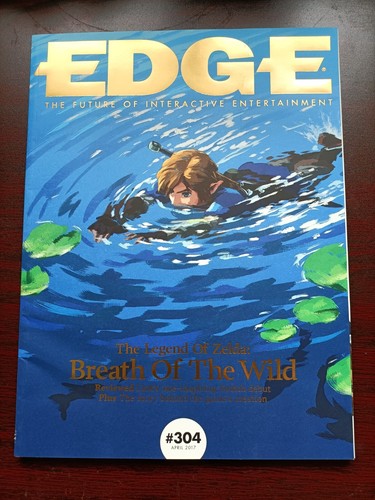 Edge Magazine 304 Zelda Breath of the Wild Subscribers edition very rare - Foto 1 di 8