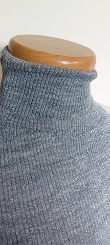 Vintage 1970s womens Metalic silver halter neck top - Picture 3 of 17