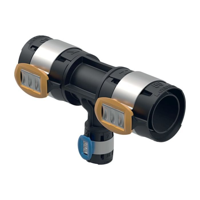 Geberit FlowFit T-Stück 620115001 DN 40/20/40, Ø 50/25/50 мм, 18,9 см,