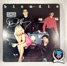 Debbie Harry Signed Vinyl LP Album Blondie Beckett BAS COA
