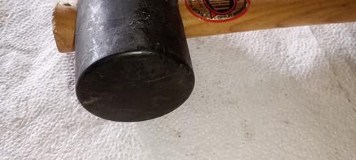 Thor Black Rubber malet in good order - Picture 4 of 5