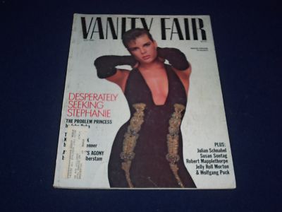 1985 JULY VANITY FAIR MAGAZINE - PRINCESS STEPHANIE OF MONACO - SP 4304