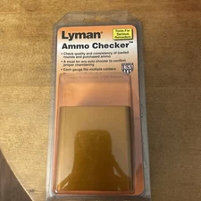 Lyman Ammo Checker Small Rifle Gauge For 204 Ruger, 22 Hornet, 223 Rem - 7833001