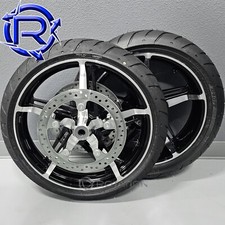 Harley Street Glide 2024 Helix Wheels Tires Rotors Take Off Package 09-24 Bagger
