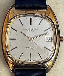 【美品　手巻き】3499 FAVRE-LEUBA　ユニセックス腕時計　ゴールド 美品 手巻き】3499 FAVRE-LEUBA ユニセックス腕時計 ゴールド