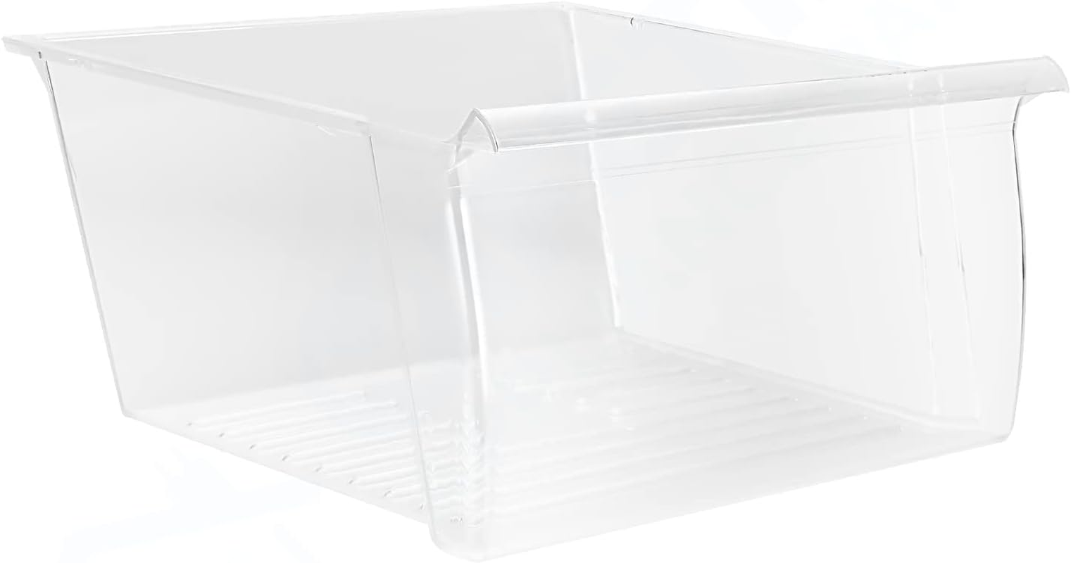 Upgraded Lifetime Appliance 2188661 Crisper Bin (Upper) Compatible with Whirl...