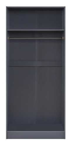 Dark Grey Bedroom Furniture Set Chest Drawers Wardrobe Bedside Table 4 Piece - Picture 8 of 10