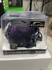 Baltimore Ravens Eclipse Alternate Original Autographed Mini Football Helmet