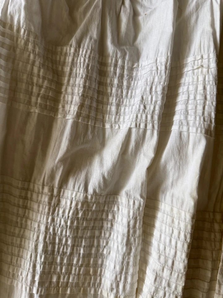 Enagua/sin cordones victoriana eduardiana para mujer Heirloom con ojales de encaje Foto 3 de 4